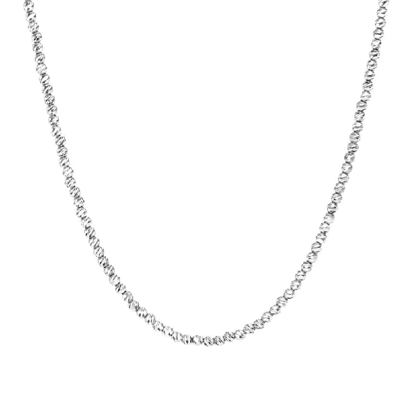 Solid bar necklaces-Platinum Born Halo Choker Necklace