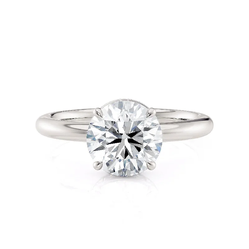 Pear shaped engagement rings-Montage R811-2