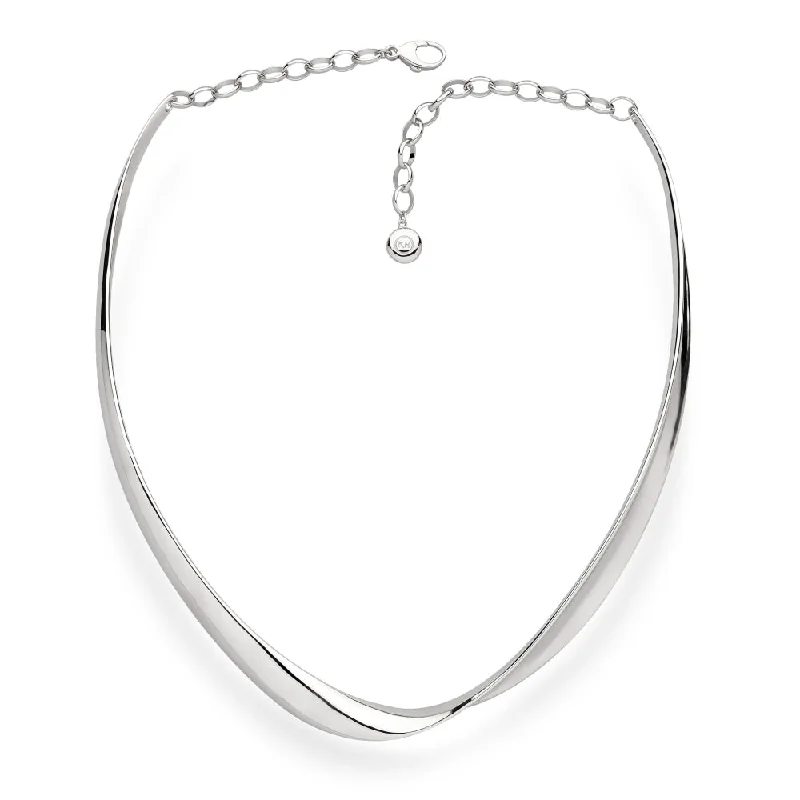 Wide link necklaces-Kit Heath SSerenity Grande Collar Necklace