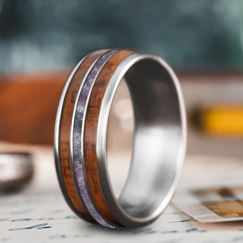 Custom Design - 3-Inlay Narrow Center Ring fF6vrPqEUUhy3H93R3yQRqql