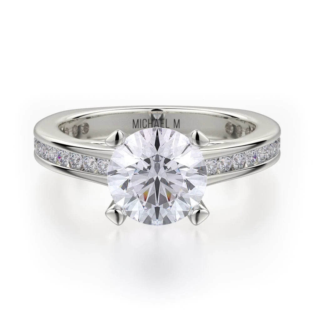 New moon engagement rings-Strada R672-1.5