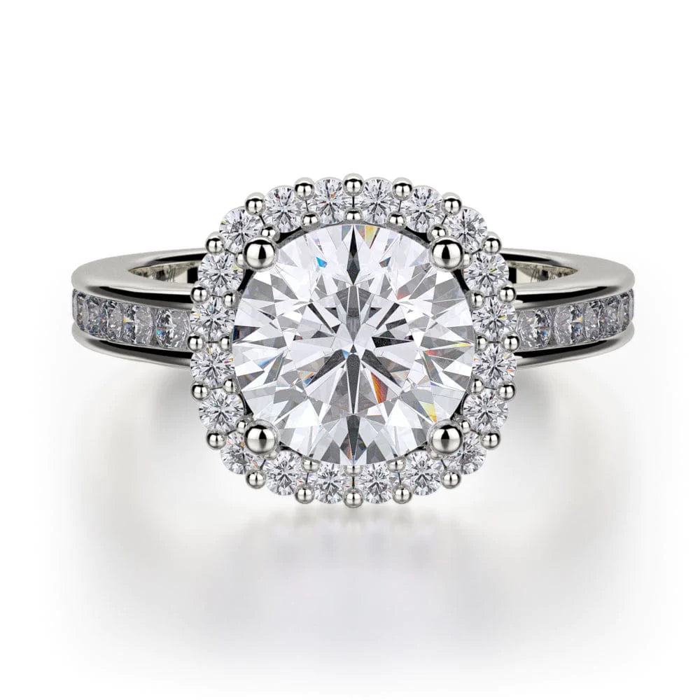 Thick band engagement rings-Strada R673-1.5