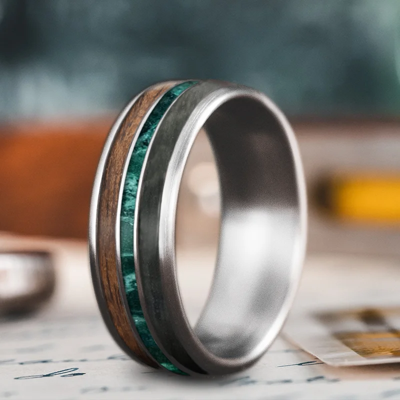 Custom Design - 3-Inlay Narrow Center Ring eHDAapmMtk_C75cbSSAJSzeu