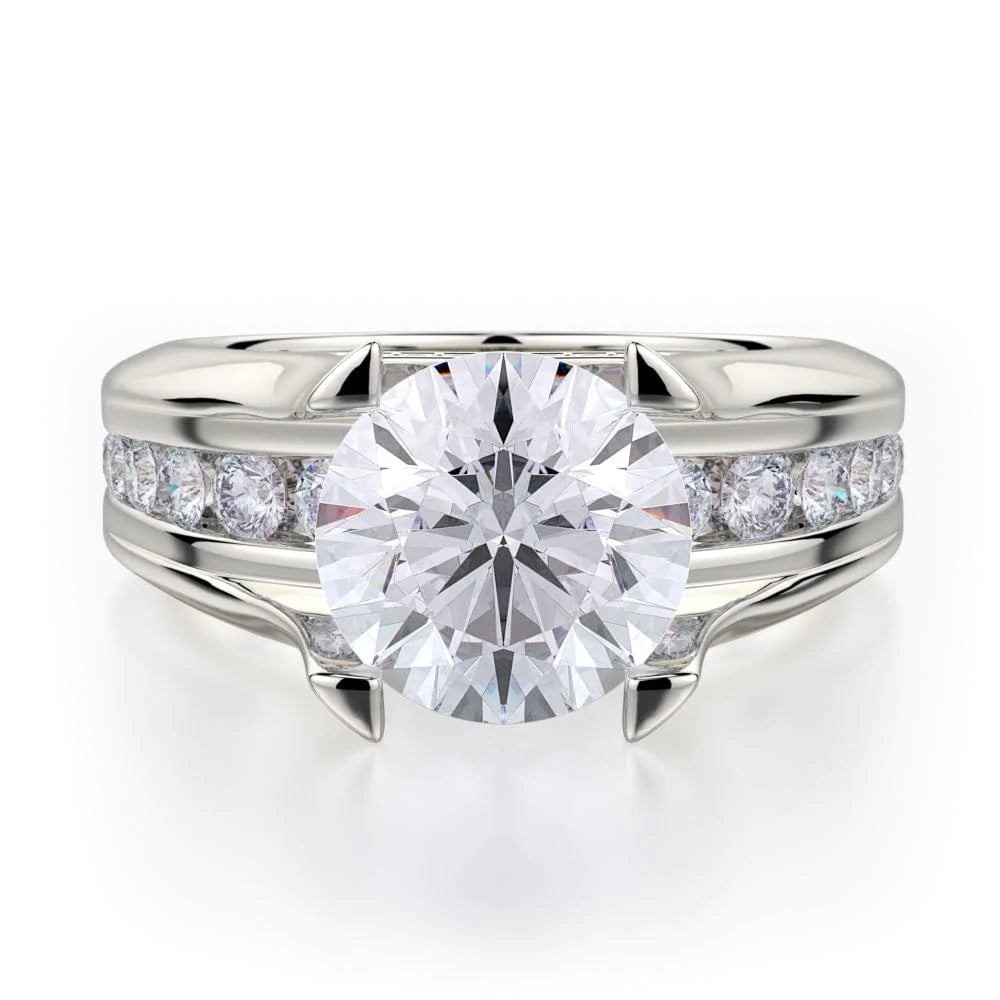 Cord-inspired engagement rings-Strada R680-2