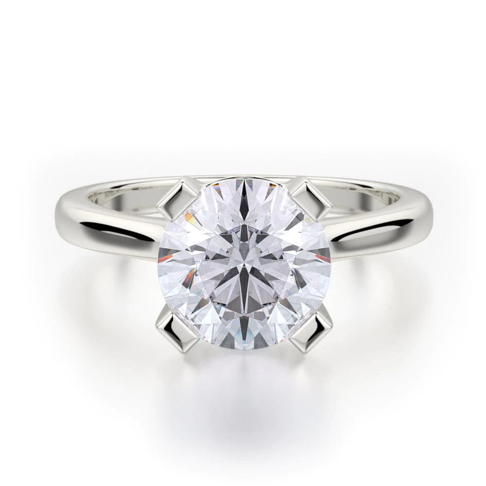 Pure star engagement rings-Defined R514-1