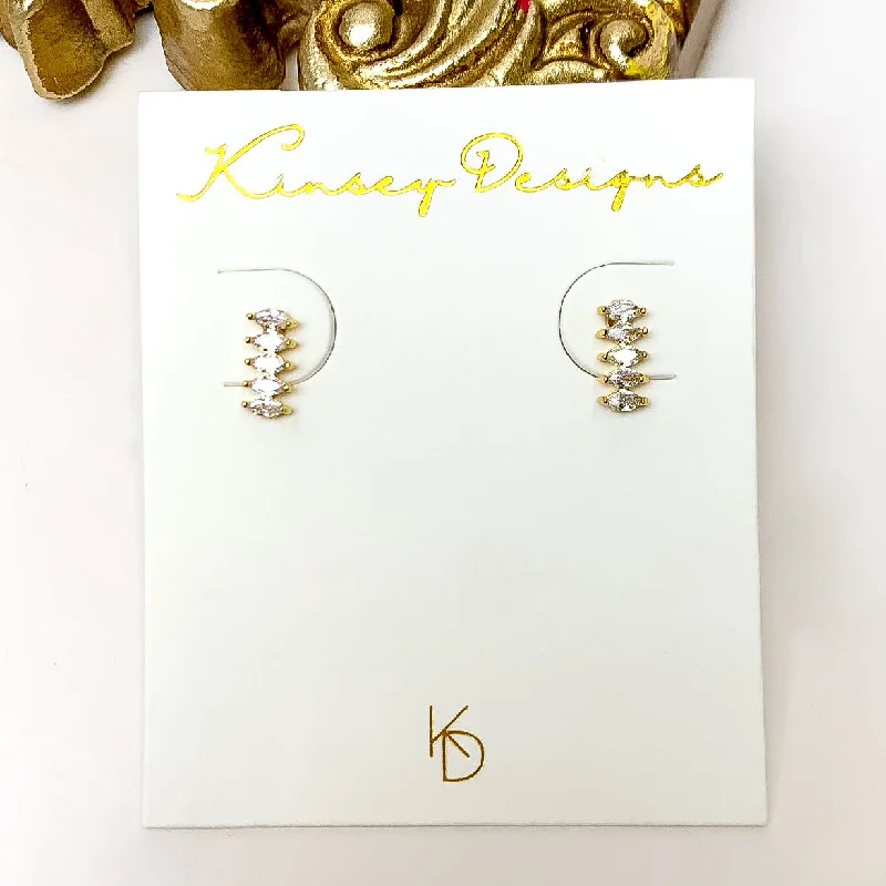 Pure pearl earrings-Kinsey Designs | Winnie Post Earrings