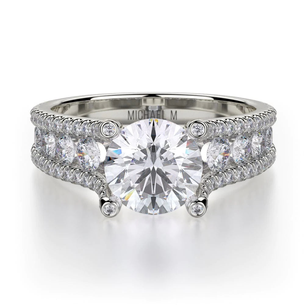 Hope charm engagement rings-Strada R679S-1.5