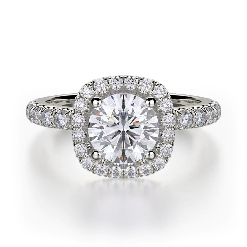 Solitaire gold engagement rings-Europa R536-1