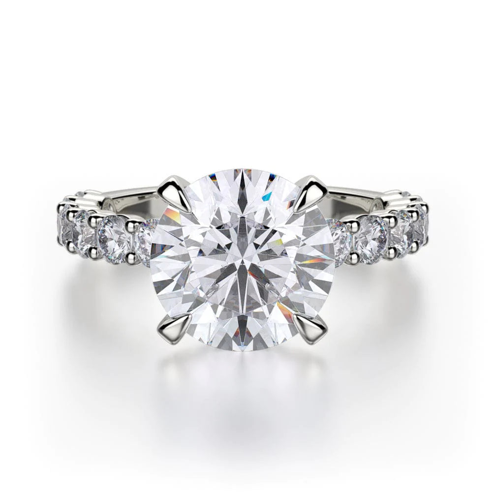 Crystal-twisted engagement rings-CROWN R736-3