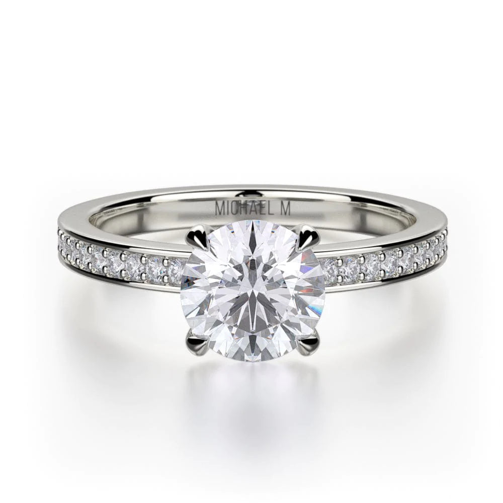 Daisy design engagement rings-Defined R726-1