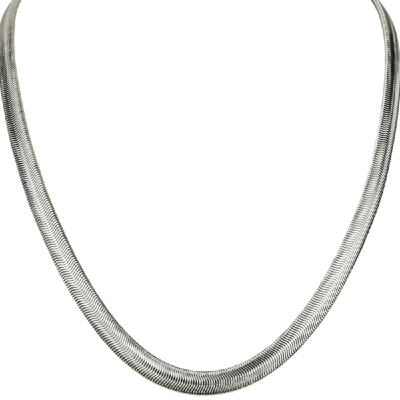 Thick collar necklaces-Sheer Elegance Necklace (Sterling Silvertone)