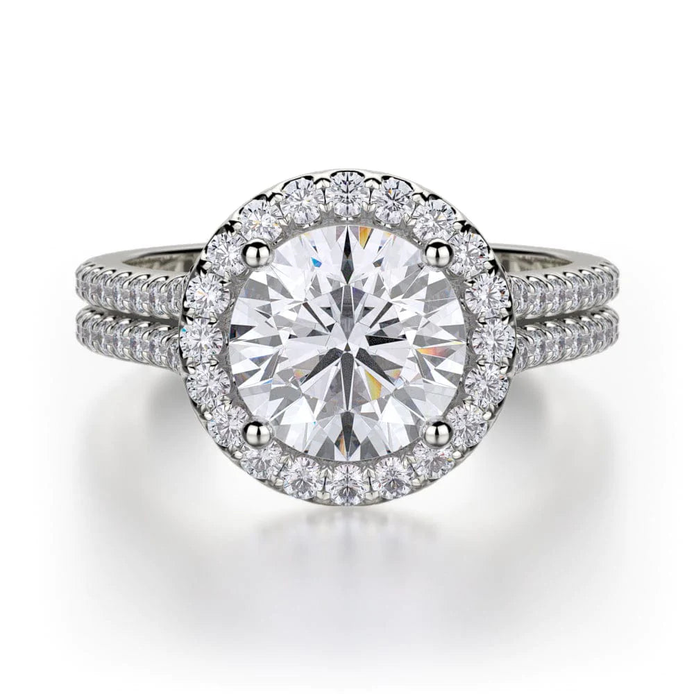 Radiant star engagement rings-Europa R456-2