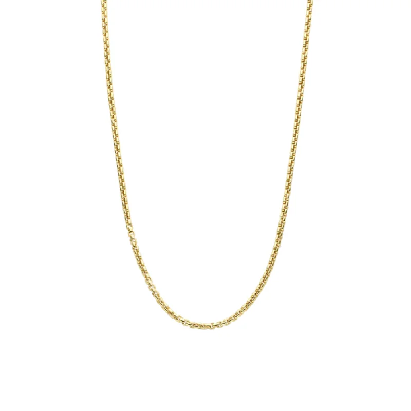 Cool wood necklaces-Ti Sento Gold Plated Chain Necklace