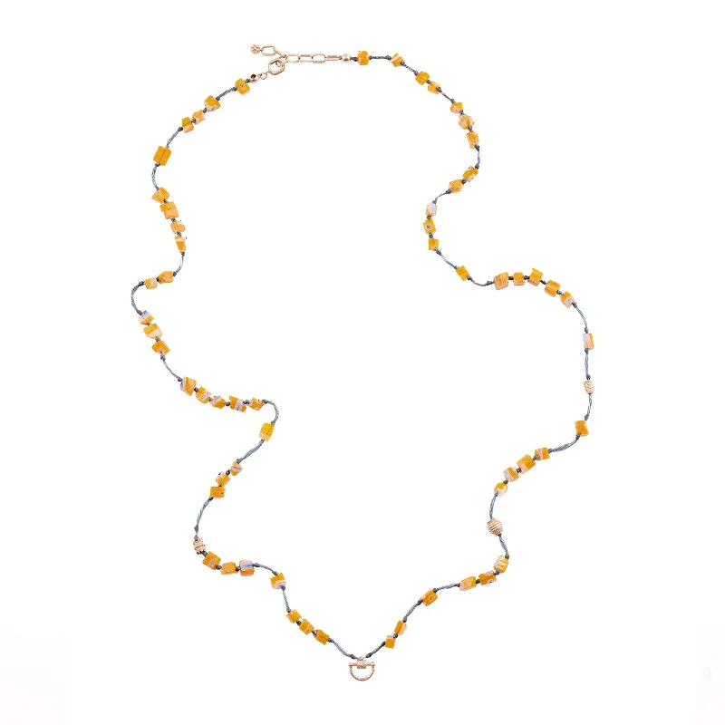 Multi-layer necklaces-Aruba Beaded Necklace