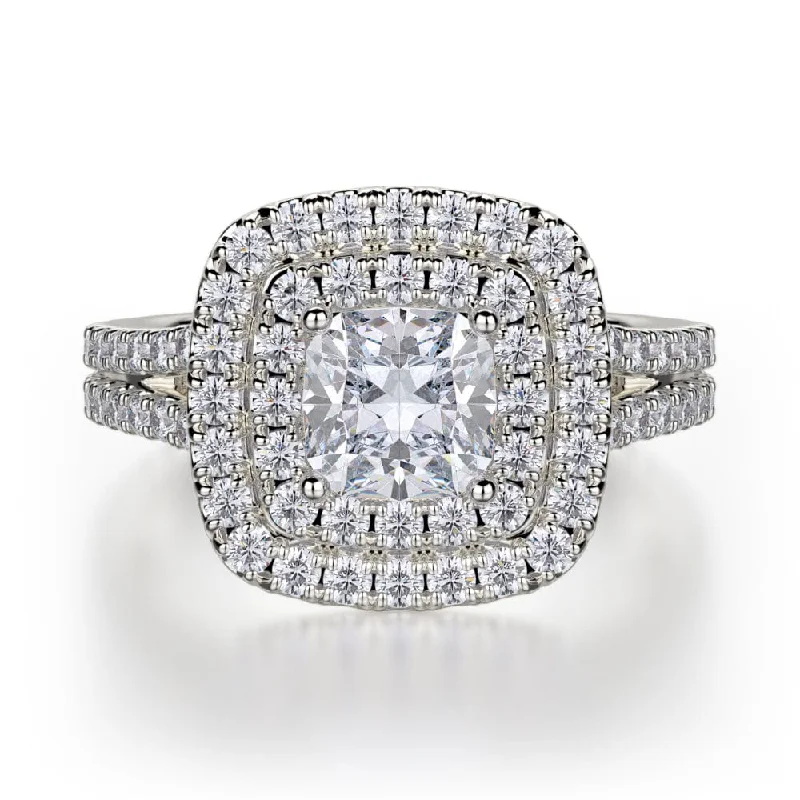 Rough band engagement rings-Europa R560-1