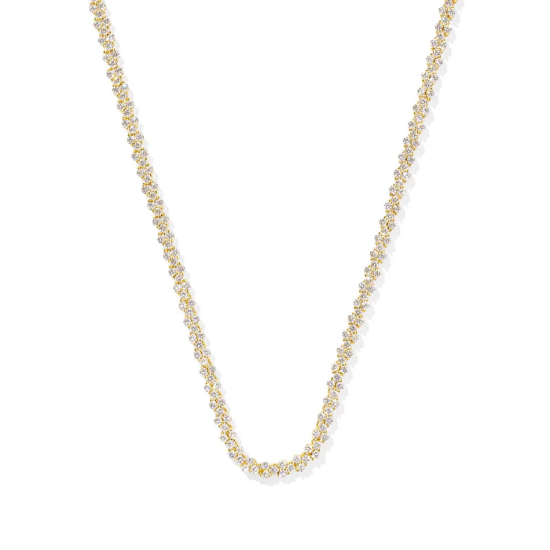 Lustrous pearl necklaces-Kendra Scott Emery Tennis Necklace